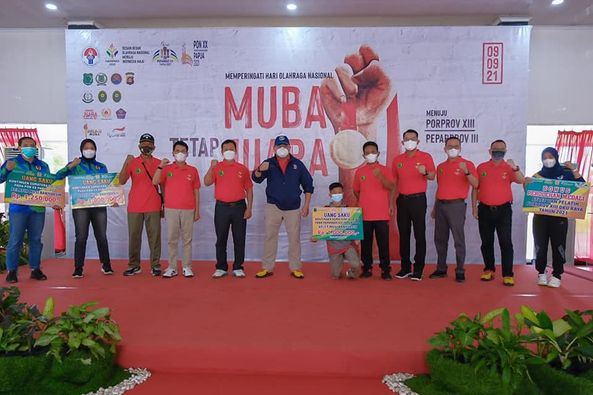 A6 Atlet Muba Peraih Medali di Ajang Porprov Langsung Dapat Bonus