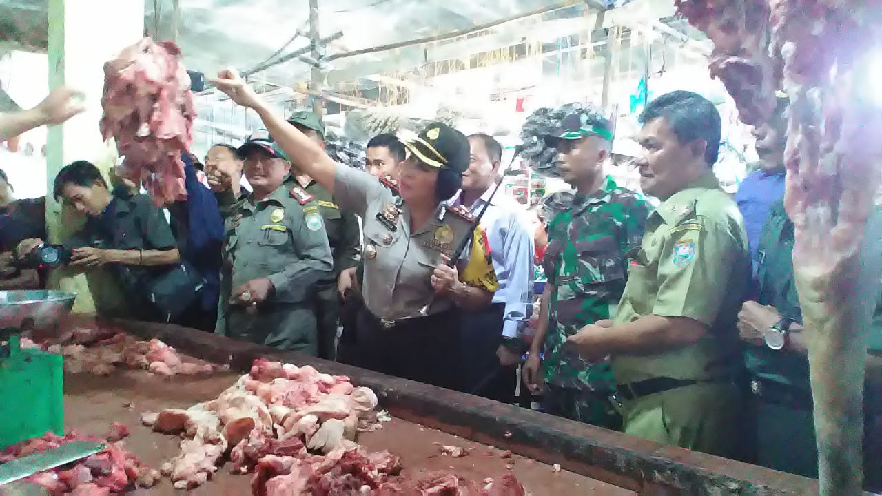 Sidak Pasar, Ketersediaan dan Harga Bahan Pokok Masih Normal