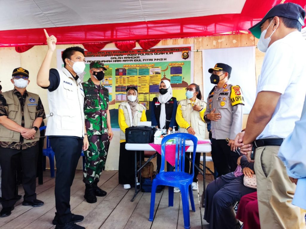 B1-1024x768 Bupati Ogan Ilir, Panca Wijaya Akbar, SH Tinjau Posko Mudik Lebaran