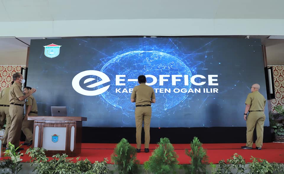 A2 Launching E-Office dan Tanda Tangan Elektronik, Bupati Ogan Ilir, Panca Wijaya Akbar: Wujudkan Ogan Ilir Bangkit dan Sumsel Maju untuk Semua
