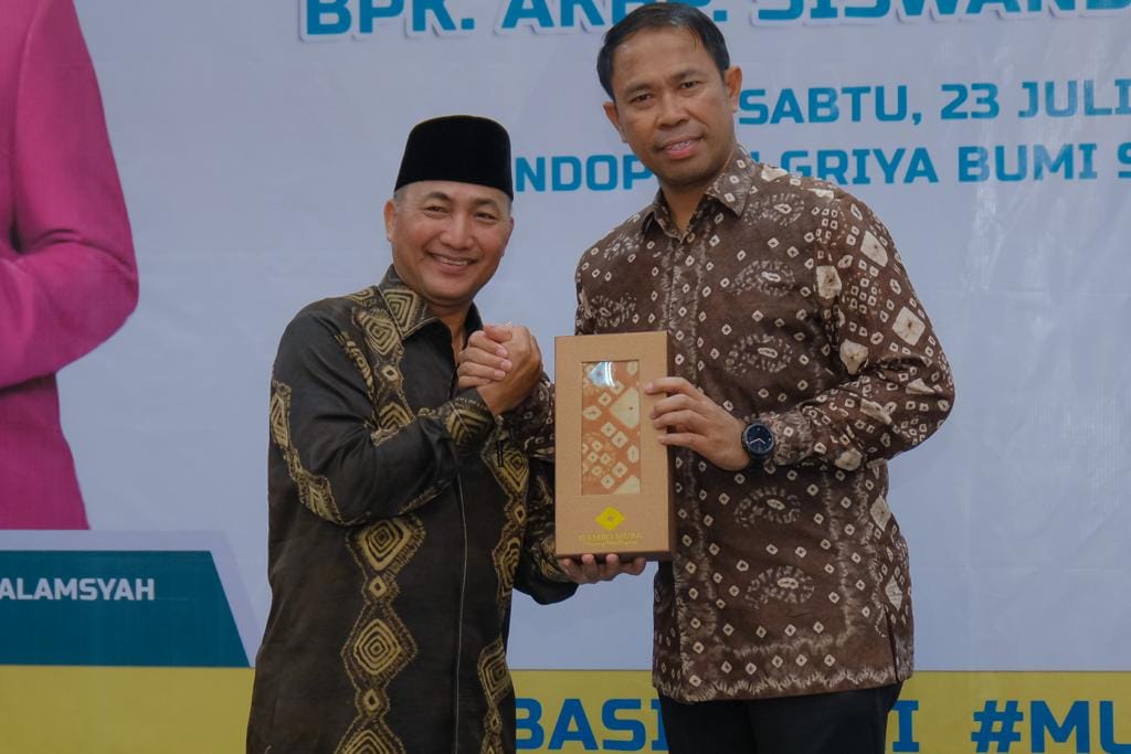 E2-2 Pisah Sambut Kapolres Musi Banyuasin, Ini Pesan Pj Bupati Muba