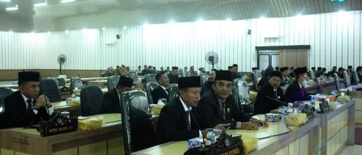 n2 Bupati OKU Selatan Sampaikan Nota Pengantar Raperda Pertanggungjawaban Pelaksanaan APBD Tahun Anggaran 2021