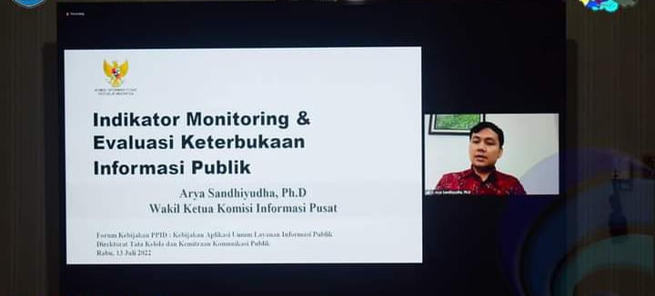 z2-1 Dinas Kominfo OKU Selatan Ikuti Secara Virtual Forum Koordinasi PPID Aplikasi Umum Layanan Informasi  Publik