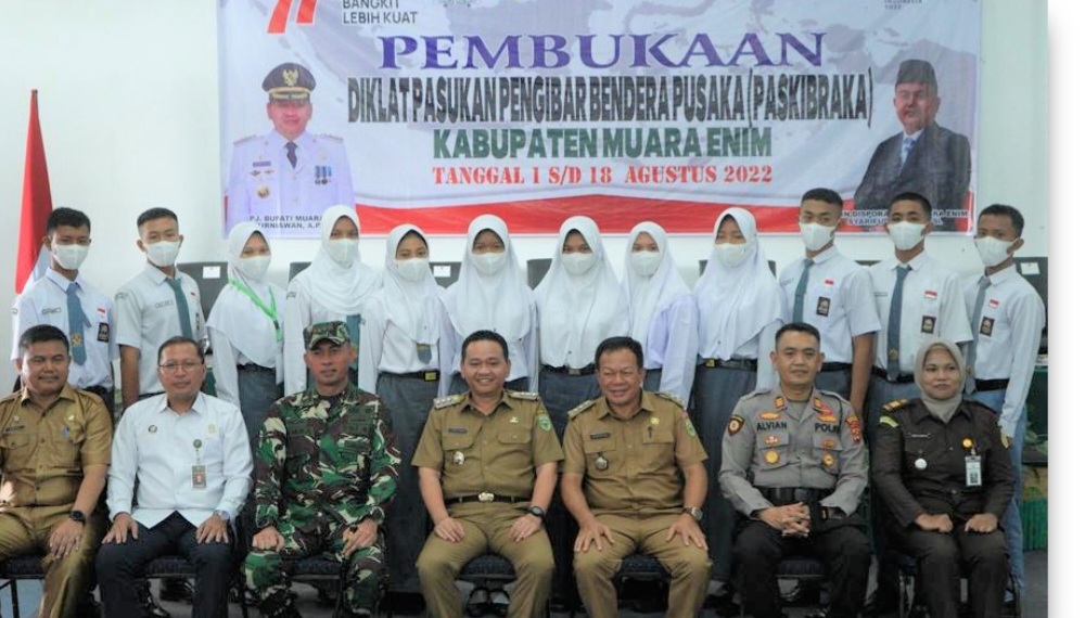 Screenshot_20220801-161325_Chrome Pj Bupati Muara Enim Buka Diklat Paskibraka Tahun 2022