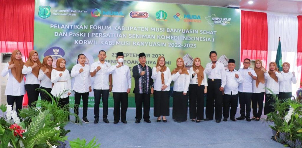 A1-5-1024x504 Pj Bupati Muba Lantik Forum Kabupaten Sehat dan Hadiri Pelantikan PaSKI Korwil Muba