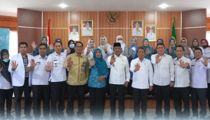 A2-2 Turunkan Angka Stunting, Pemkab OKI Gelar Audit Kasus