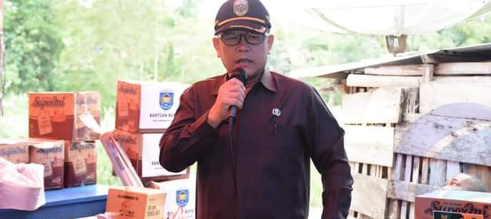 z2 Pemkab OKU Selatan Salurkan Bantuan Kepada Korban Kebakaran di Kelurahan Pasar Muaradua