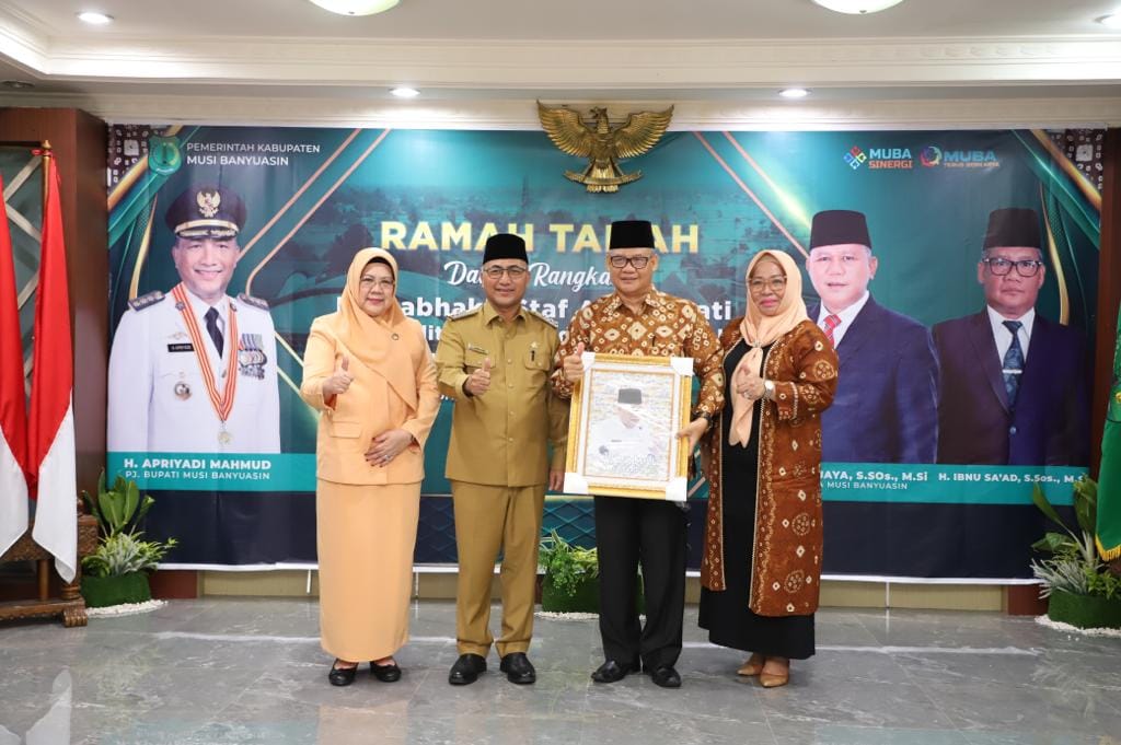 A1-1 Pemkab Muba Gelar Acara Ramah Tamah Purnabakti H Ibnu Sa'ad