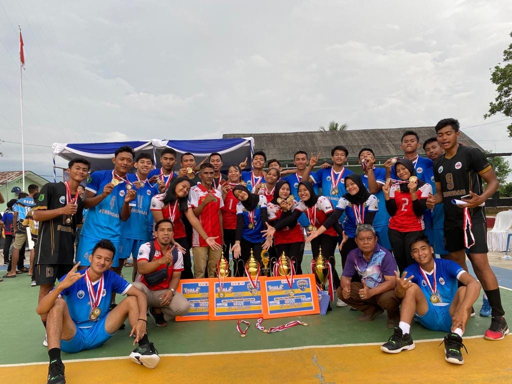 A4-6 Tim Voli Muba Sapu Bersih Piala Liga Voli Sumsel 2023