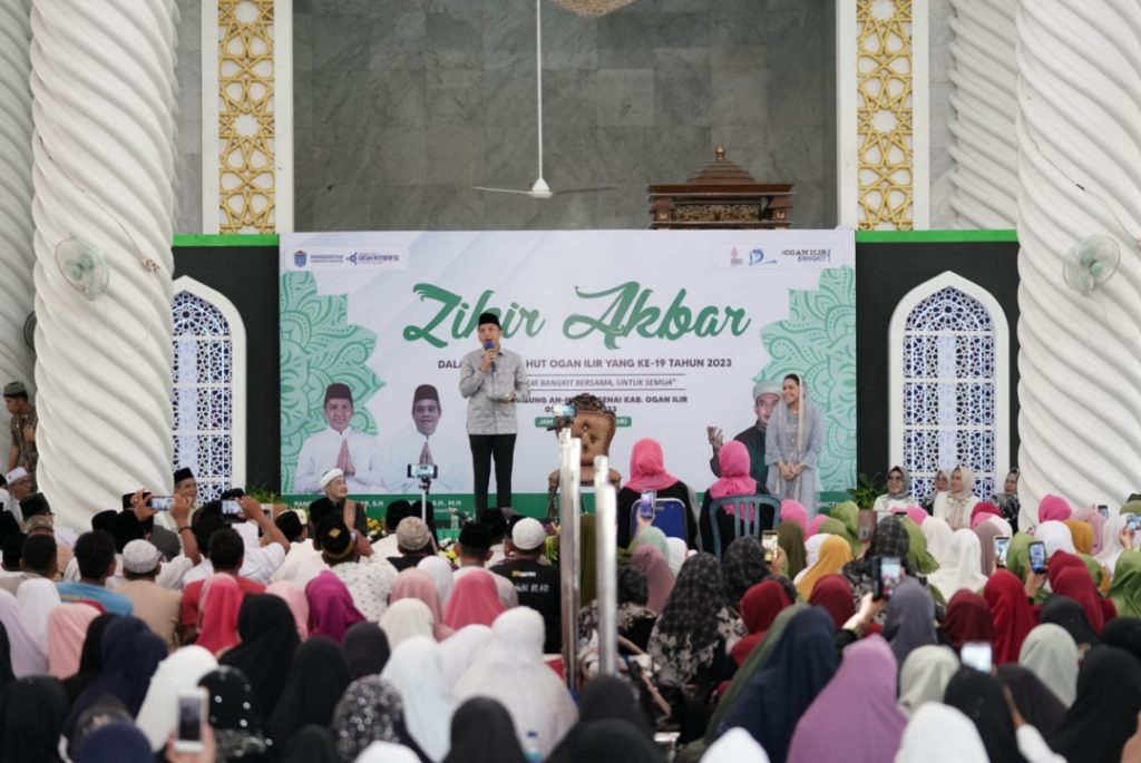 b3-1-1024x685 Peringatan HUT ke-19 Tahun, Pemkab OI Menggelar Dzikir Akbar dan Ceramah Agama