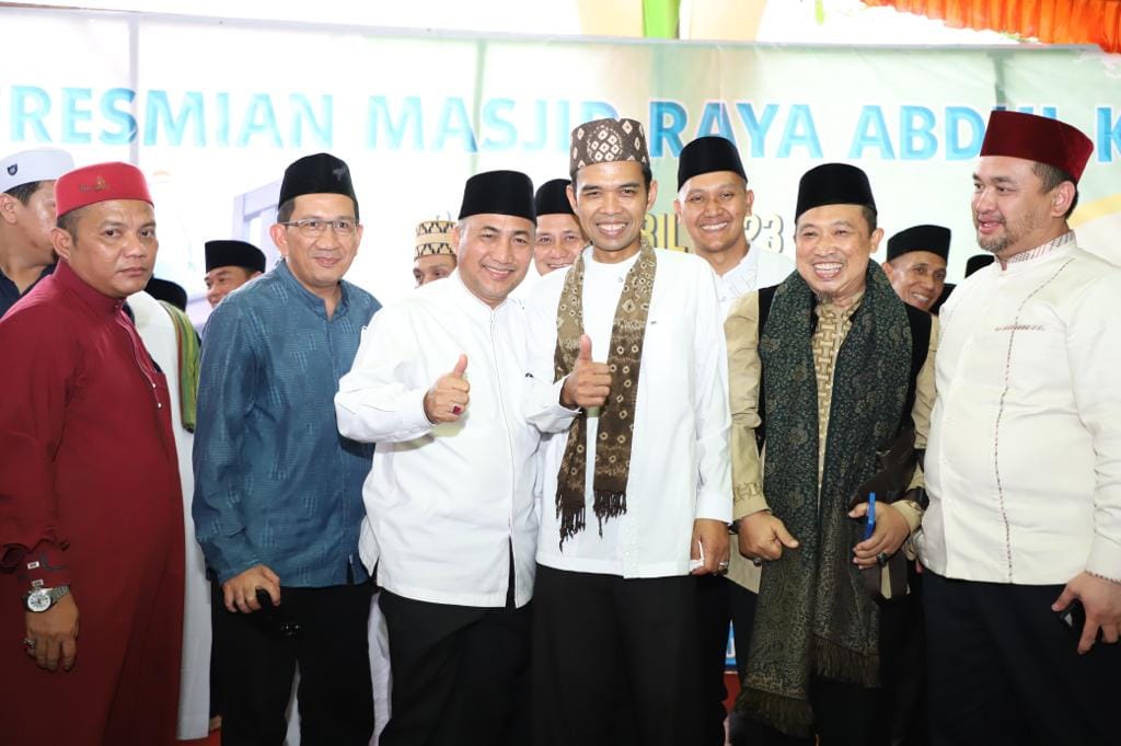 A1-7 Ustaz Abdul Somad Bangga Muba Punya Masjid Raya Megah