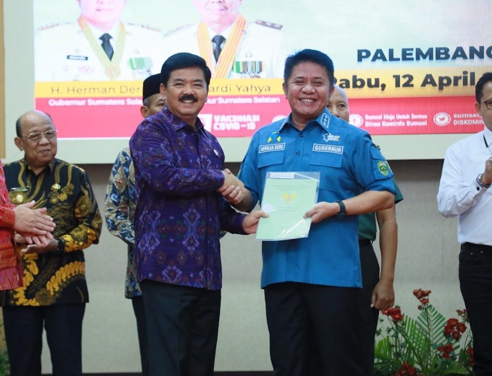 A2-5 Gubernur Herman Deru Dorong Percepatan Pendaftaran Tanah Sistematis Lengkap