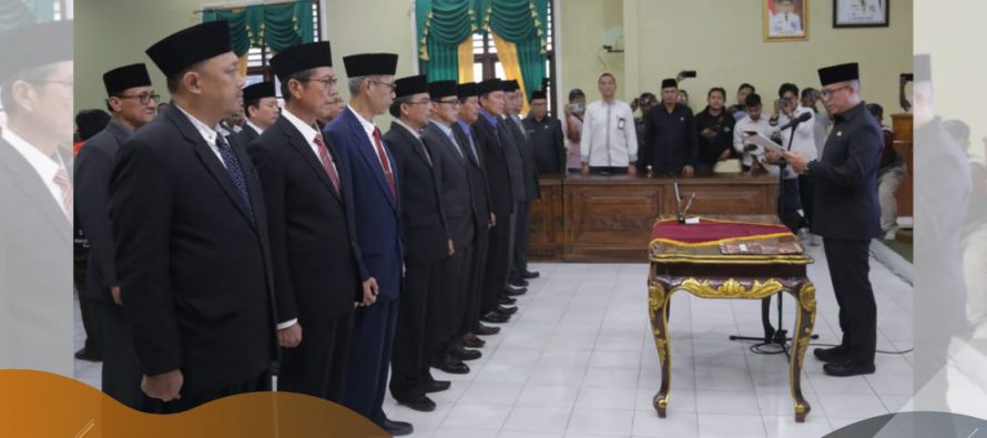 A3-1 PJ. Bupati OKU Melantik 16 Jabatan Pimpinan Tinggi Pratama di Lingkungan Pemerintah Kabupaten OKU