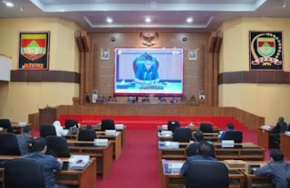 IMG-20230405-WA0000 Ketua DPRD Mura Buka Rapat Paripurna Bahas LKPJ Bupati Mura Anggaran Tahun 2022