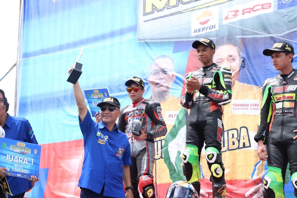 A1-1 Kejurnas MotoPrix (MP) Region A Musim 2023 di Sirkuit Skyland Sukses Digelar