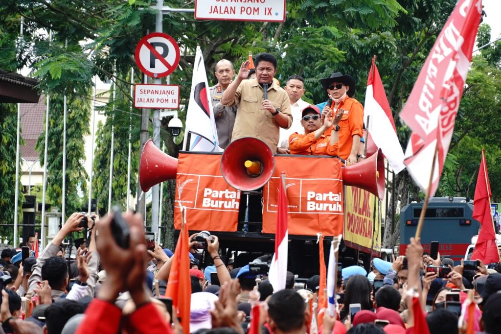 A3-1024x682 Gubernur Herman Deru Tegaskan Komitmennya Perjuangkan Kesejahteraan para Buruh