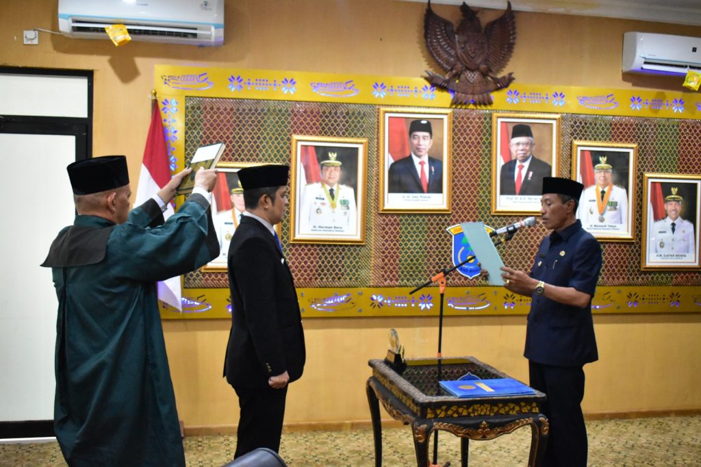 a1-17-1024x682 Isi Kekosongan, Pemkab OKI Rotasi Pejabat Administrator
