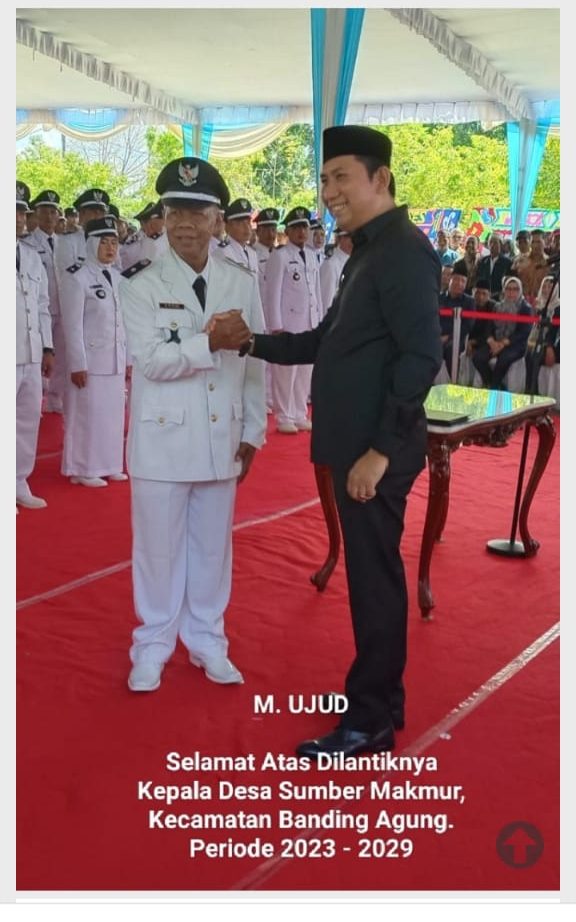 a3-10-edited Terpilihnya kembali, M. Ujud Ajak Masyarakat Bersatu Bangun Desa Sumber Makmur