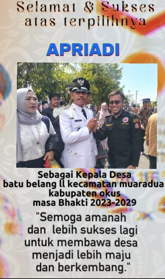 a3-9 Demi Kemajuan Desa, Kades Batu Belang Dua Siap Jemput Bola