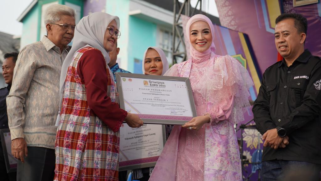 a3 Sriwijaya Expo Tahun 2023, Kabupaten Muara Enim Kembali Raih Juara I Stand Terbaik