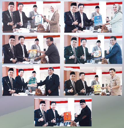 A2 Rapat Paripuna V DPRD Kabupaten Ogan Ilir : Penyampaian Pandangan Umum Fraksi-fraksi