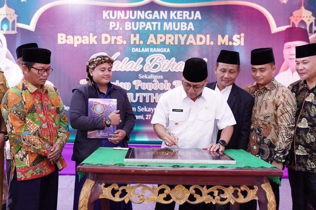 FB_IMG_1687919852565 Ponpes di Muba Terus Bertambah, Pj Bupati Apriyadi Siapkan Bantuan Rp15 Miliar