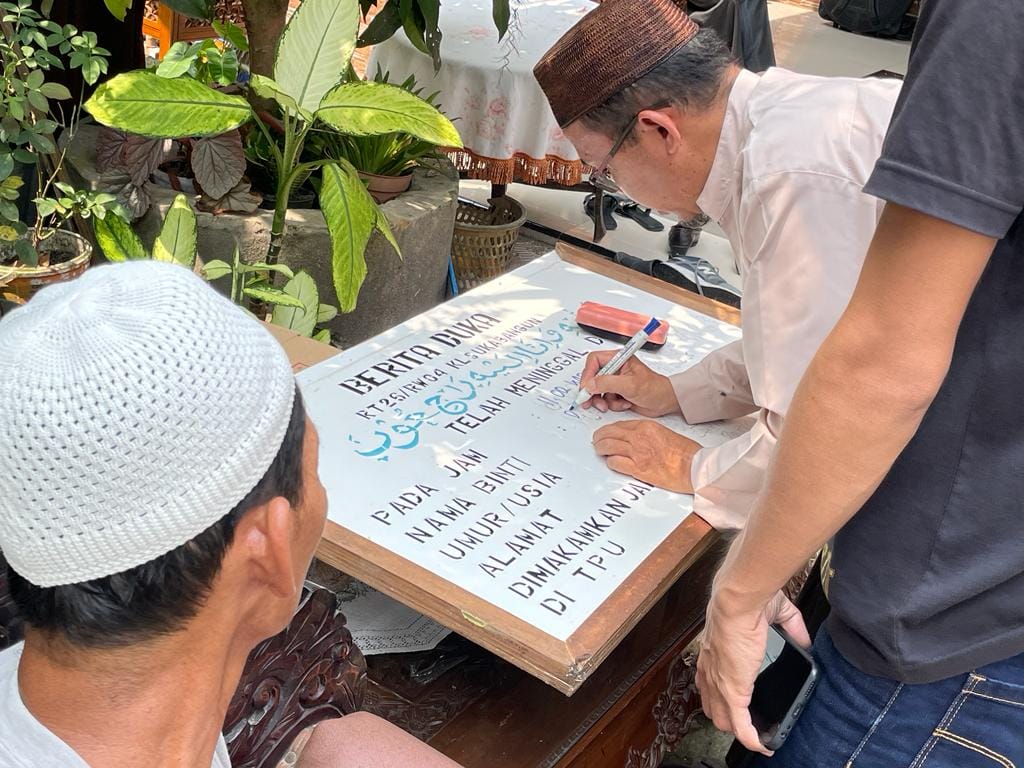a2-6 Wakil Ketua Baznas Muba Tutup Usia