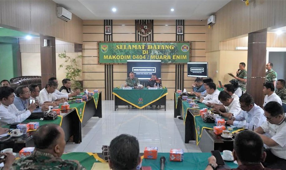 c2 Pemkab. Muara Enim Siap Dukung TMMD ke-120 Kodim 0404/Muara Enim