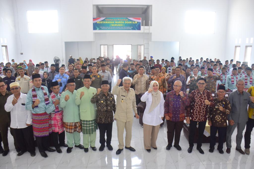 B2-3 Mawardi Yahya Ingatkan Warga Ogan Ilir Diperantauan Aktif Berkontribusi Bangun Daerah