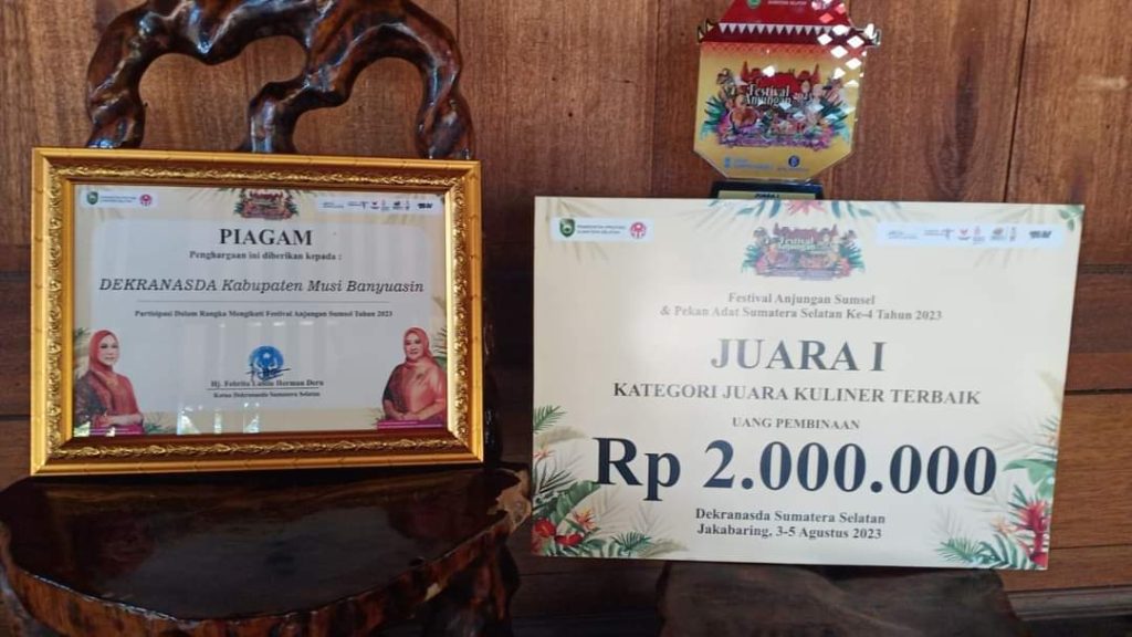FB_IMG_1691371675945-1024x576 Muba Raih Juara Kuliner Terbaik Festival Anjungan Sumsel 2023