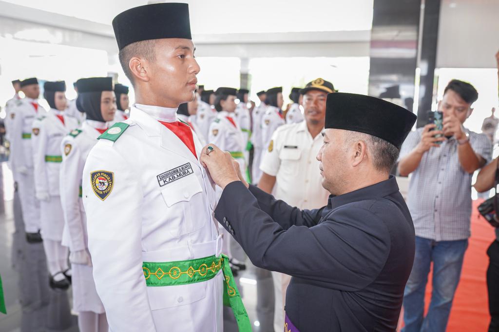 IMG-20230814-WA0064 Paskibraka Muba Siap Kibarkan Bendera Merah Putih di Bumi Serasan