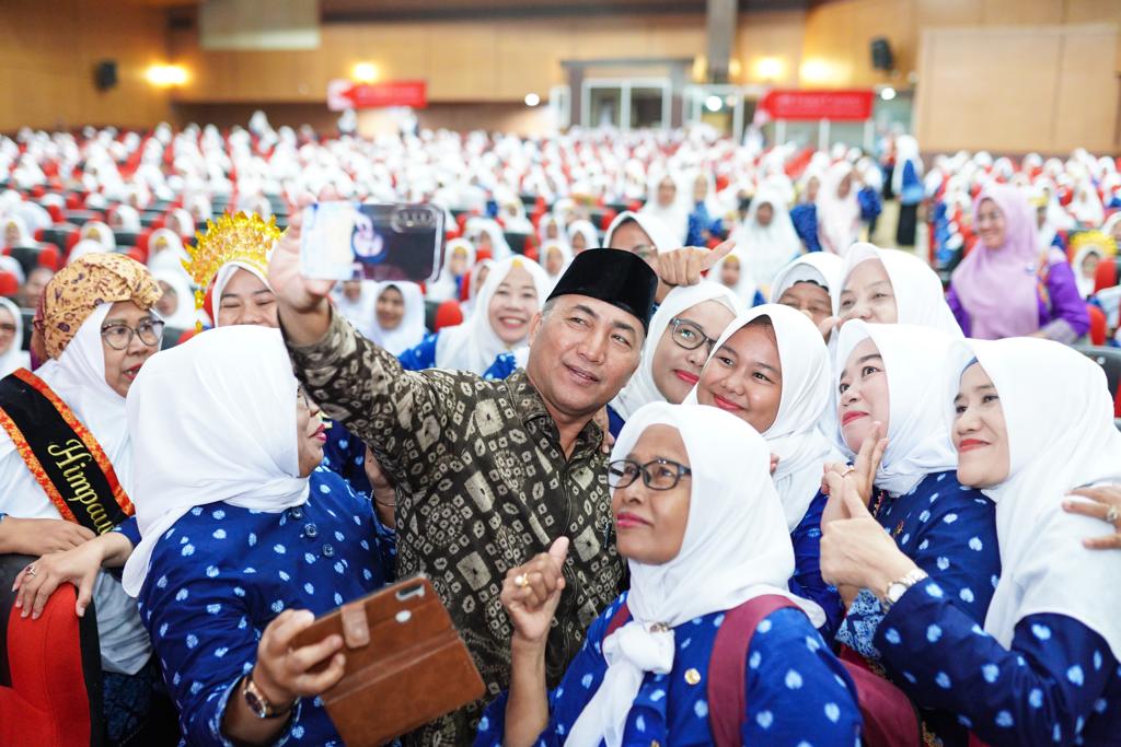 IMG-20230827-WA0017 HUT ke-18 HIMPAUDI, Pj Bupati Apriyadi Harapkan Guru PAUD Jadi Teladan