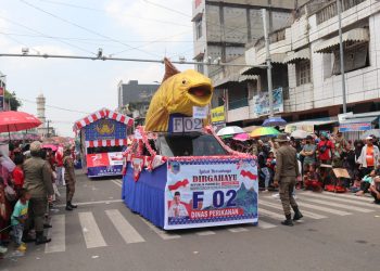 a9-2 HUT ke-78 RI, Pemkab Lahat Gelar Pawai Baris Berbaris dan Karnaval Mobil Hia