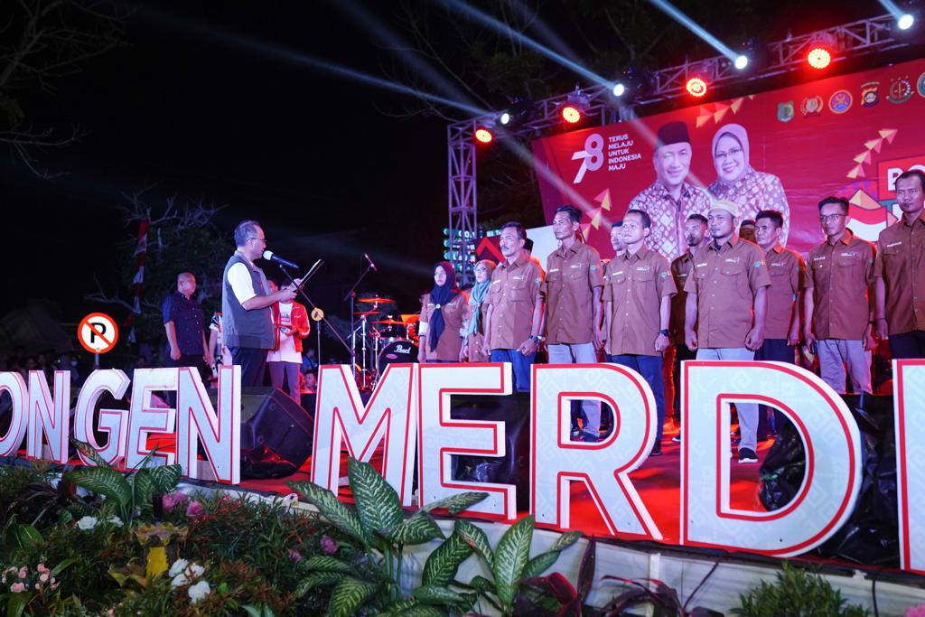 b1-3 Pj Bupati H Apriyadi Mahmud Resmi Kukuhkan 4 Kelompok Sadar Wisata di Muba