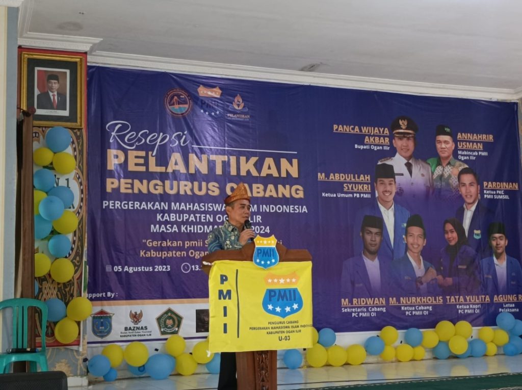 wabup-ardani-hadiri-pelantikan-pengurus-cabang-pergerakan-mahasiswa-islam-indonesia-pmii-1024x765 Pengurus Cabang PMII Ogan Ilir Dilantik