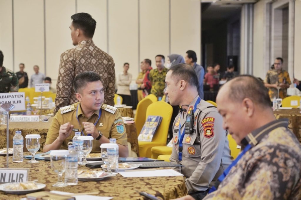 A3-2-1024x683 Bupati Panca Wijaya Akbar, SH Hadiri Rapat Rakor FORKOPIMDA se-Sumsel Tahun 2023