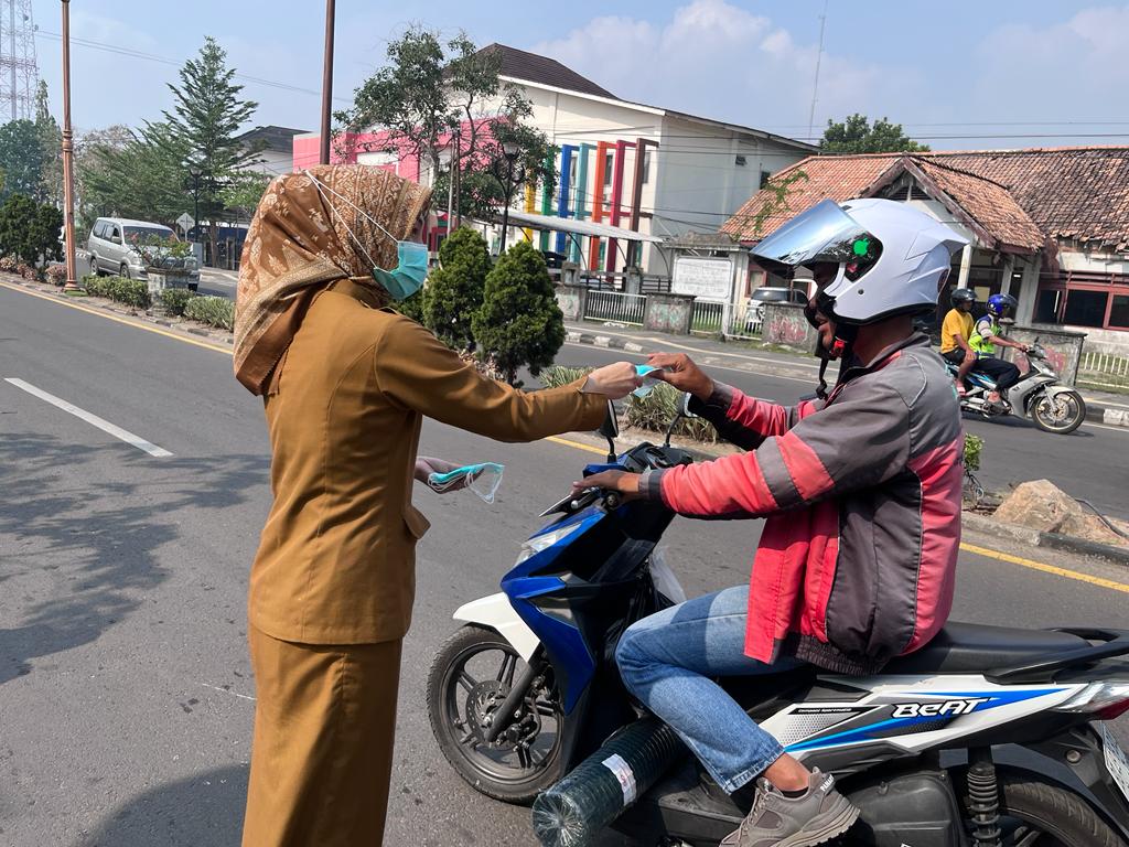 IMG-20230919-WA0065 Hindari Udara tak Sehat, Dinkes Muba Imbau Warga Gunakan Masker