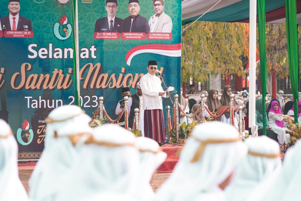 KMF02588-1024x685-1 Upacara Hari Santri 2023, H. Hani S Rustam Ajak Santri Jihad Jayakan Negeri