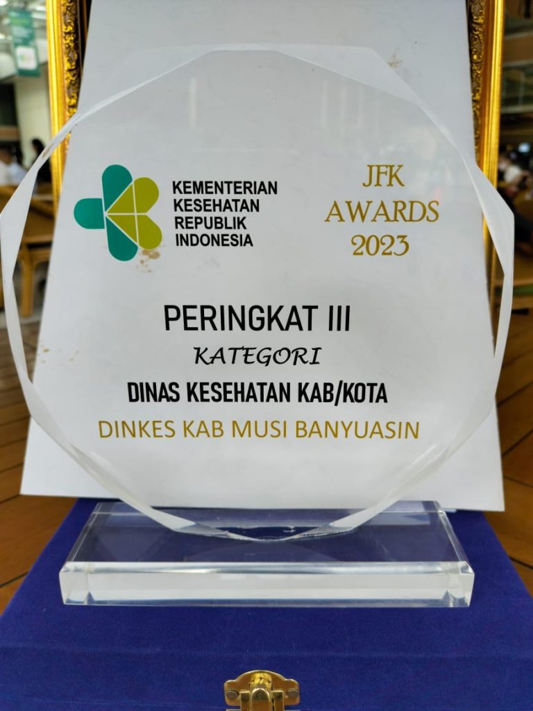 IMG-20231111-WA0042-768x1024 Dinkes Muba Raih Peringkat III JFK Awards Tingkat Nasional 2023