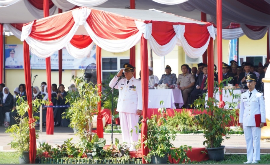 Screenshot_20231116_115916_Chrome Pimpin Upacara Peringatan Hari Jadi ke-77, ini Pesan Pj Bupati Muara Enim