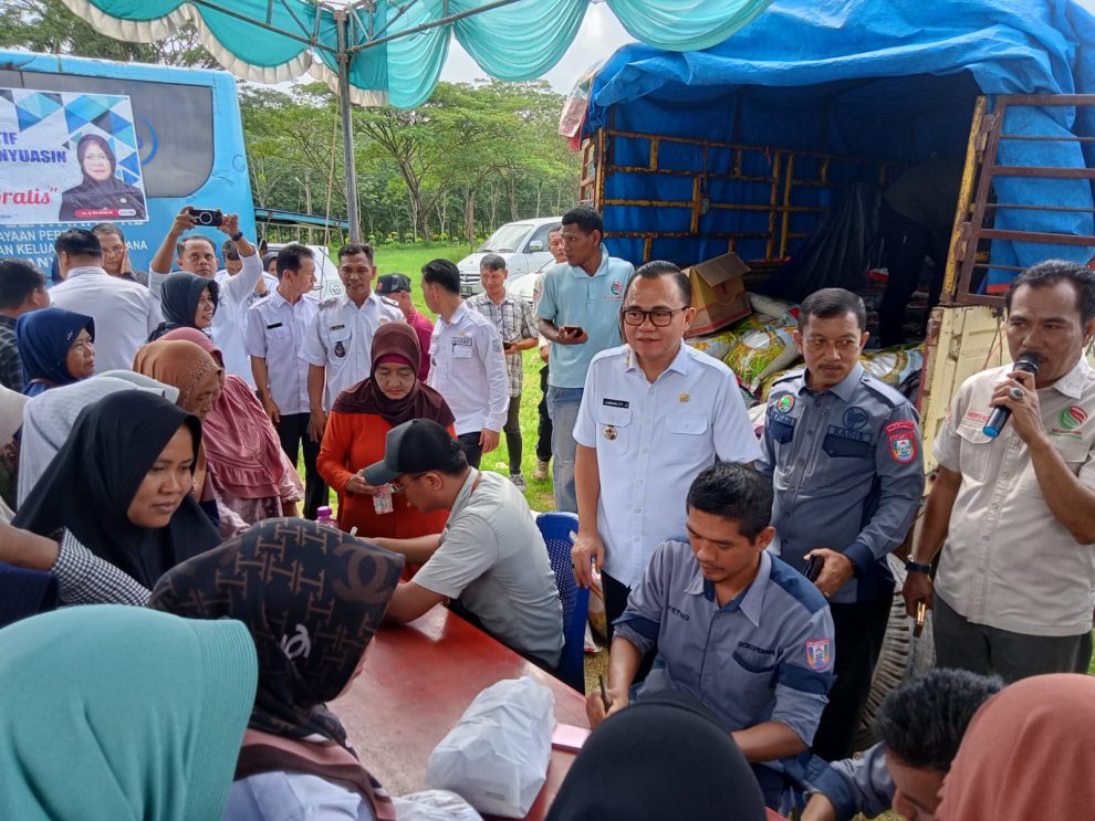 b2-3 Tekan Laju Inflasi Daerah, Pemkab Banyuasin Kembali Gelar Operasi Pasar Murah