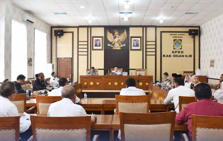 c6 DPRD Kabupaten Ogan Ilir Gelar Rapat Badan Musyawarah Bersama Mitra Kerja
