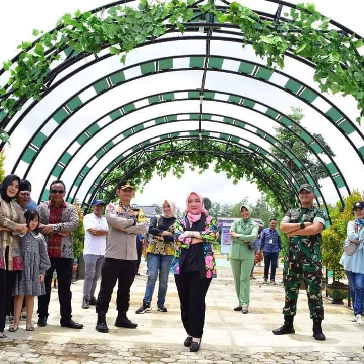 C2-1 Bupati Musi Rawas Hj Ratna Machmud Resmikan Objek Wisata Danau Aur
