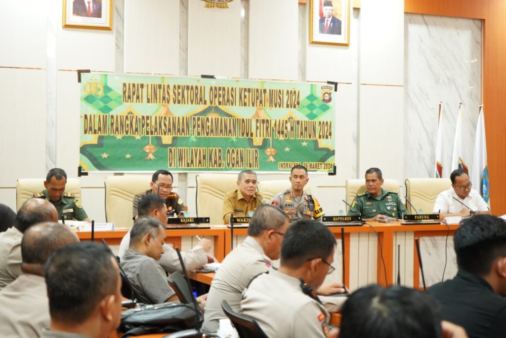 a4-7-1024x685 Pengamanan Idul Fitri 1445 H/2024 M, Gelar Rapat Koordinasi Lintas Sektoral Operasi Ketupat Musi 2024