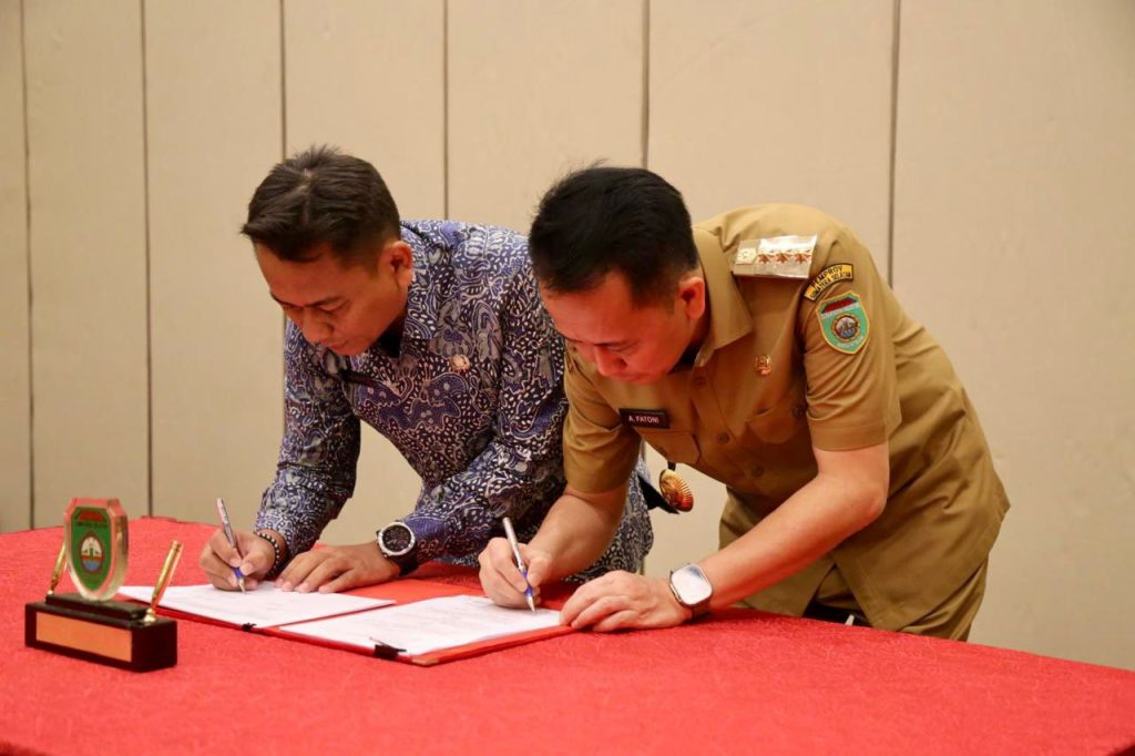 a5-8-1024x682 Pj Gubernur Agus Fatoni Teken MoU Pemanfaatan Data dan Informasi Geospasial Bersama Kepala Badan Informasi Geospasial RI