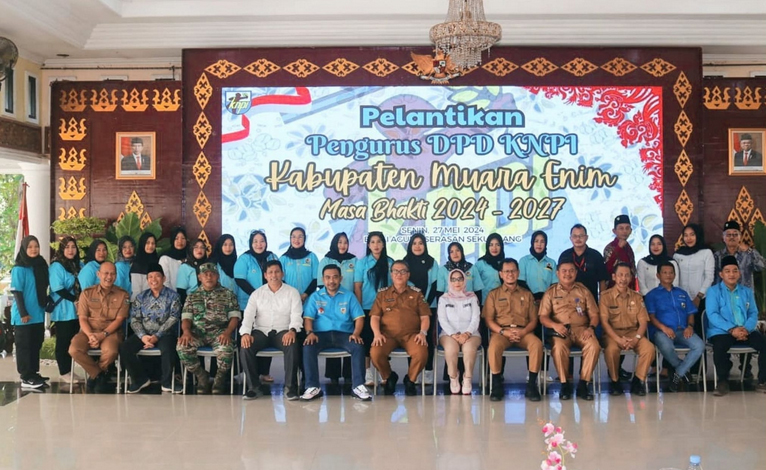 C8 Hadiri Pelantikan DPD KNPI, Pj. Bupati Ajak Pemuda Berinovasi dan Majukan Daerah