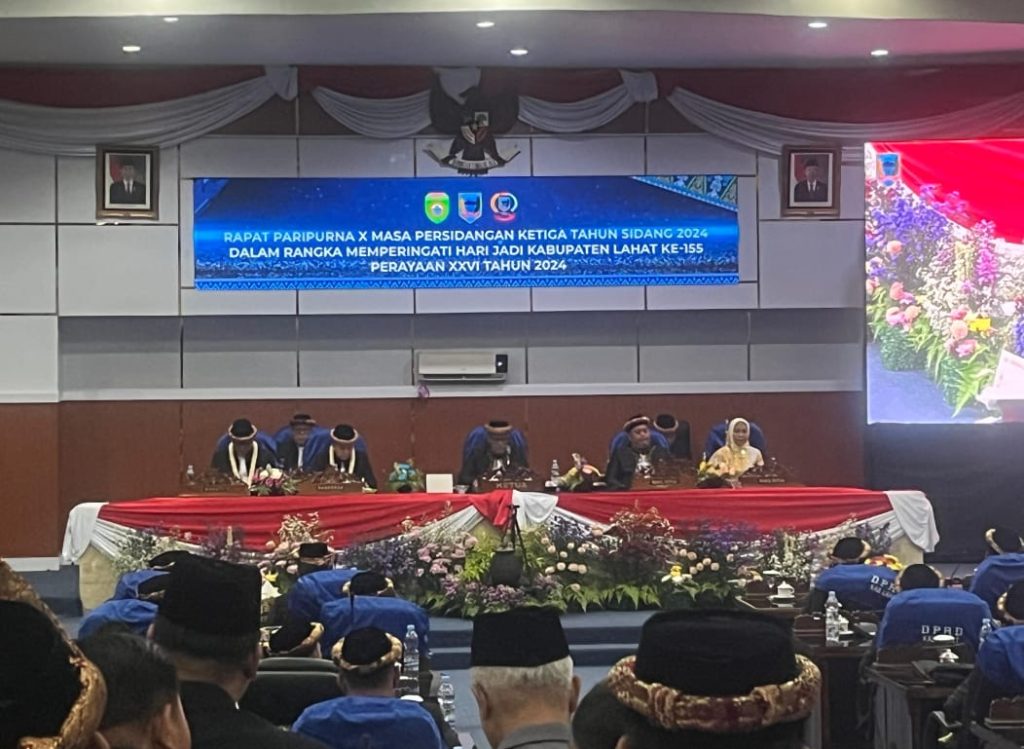 a2-6-1024x749 Sidang Paripurna Istimewa HUT ke-155 Kabupaten Lahat Berlangsung Khidmat