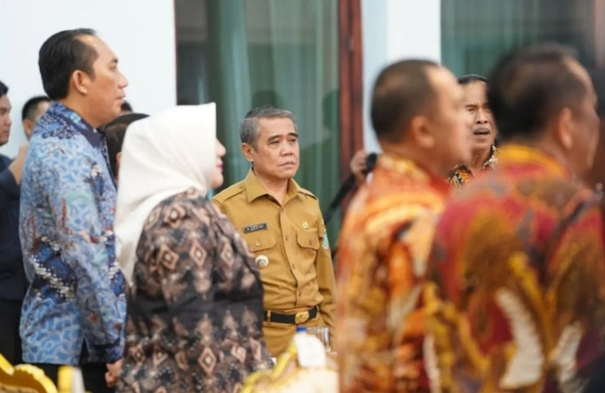 a4-1 Wabup Ardani Hadiri Rapat Koordinasi Program Pemberantasan Korupsi Wilayah II