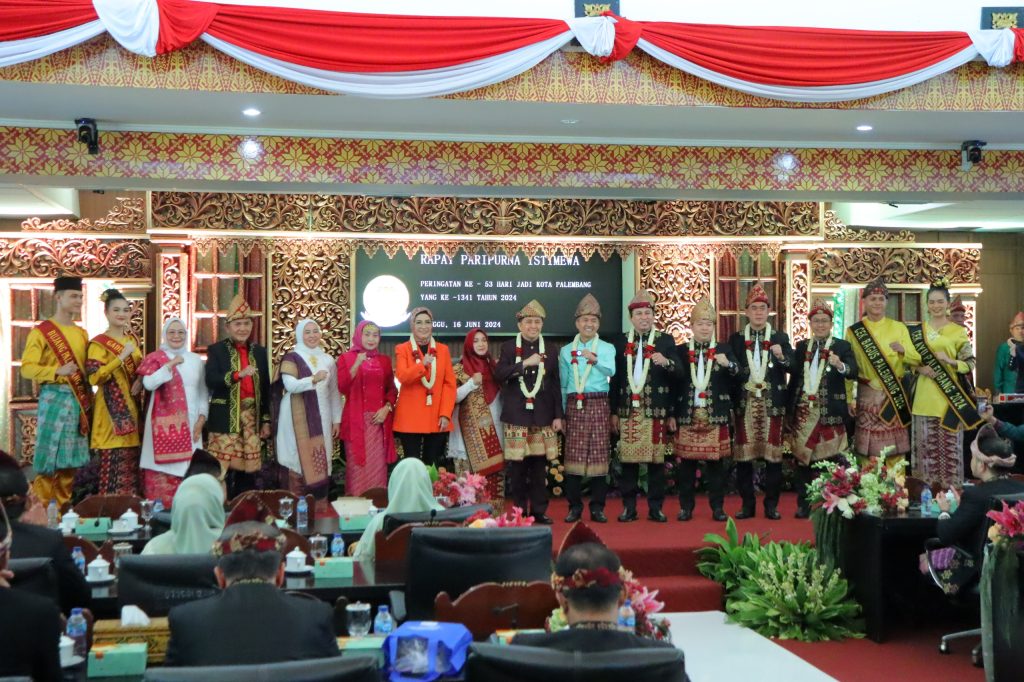 IMG-20240616-WA0045-1024x682 Rapat Paripurna Istimewa HUT ke-1341 Kota Palembang Meriah dan Khidmat, Pj. Walikota Sampaikan Salam Perpisahan