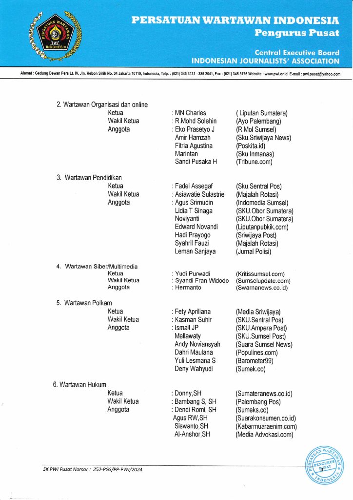 d4-1-724x1024 Pengurus PWI Sumsel Masa Bakti 2024-2029